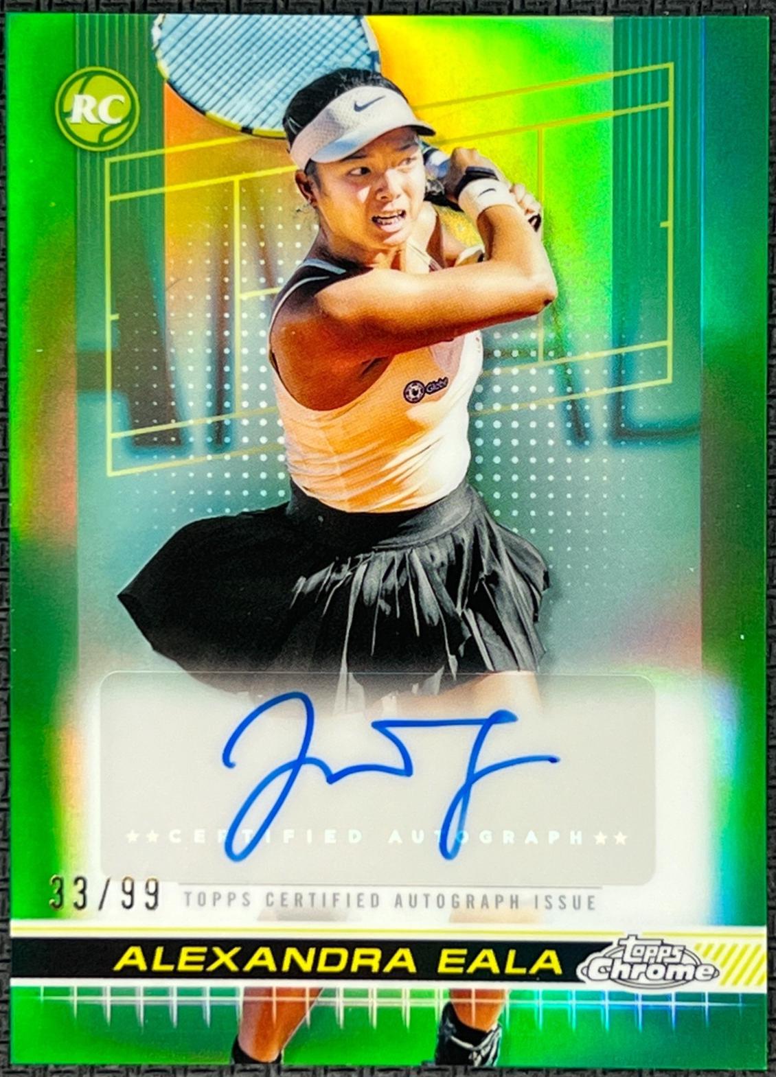Alexandra Eala [Green Grass Court Refractor] #TCA-AEA