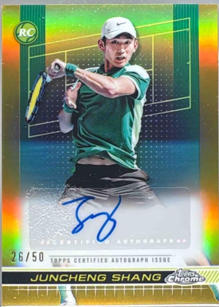 Juncheng Shang [Gold Refractor] #TCA-JSG
