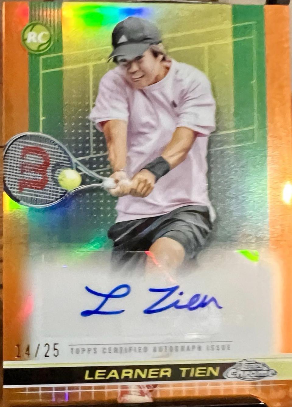 Learner Tien [Orange Refractor] #TCA-LTN