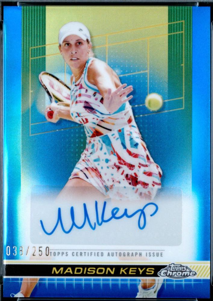 Madison Keys [Blue Refractor] #TCA-MKS