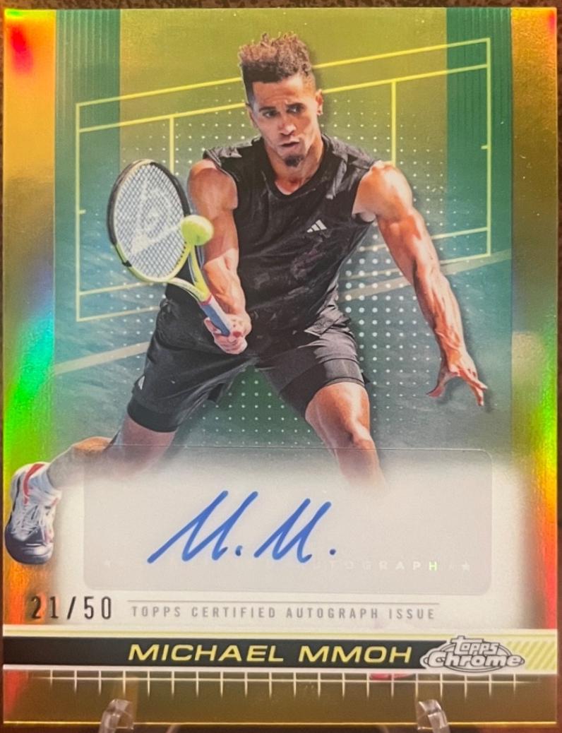 Michael Mmoh [Gold Refractor] #TCA-MMH