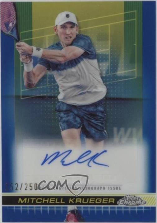 Mitchell Krueger [Blue Refractor] #TCA-MKR