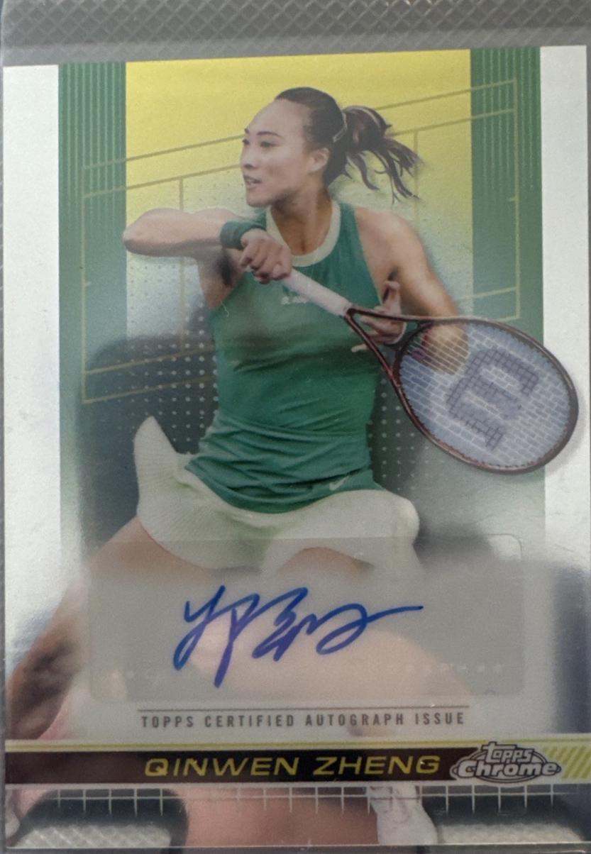 Qinwen Zheng [Gold Refractor] #TCA-QZG