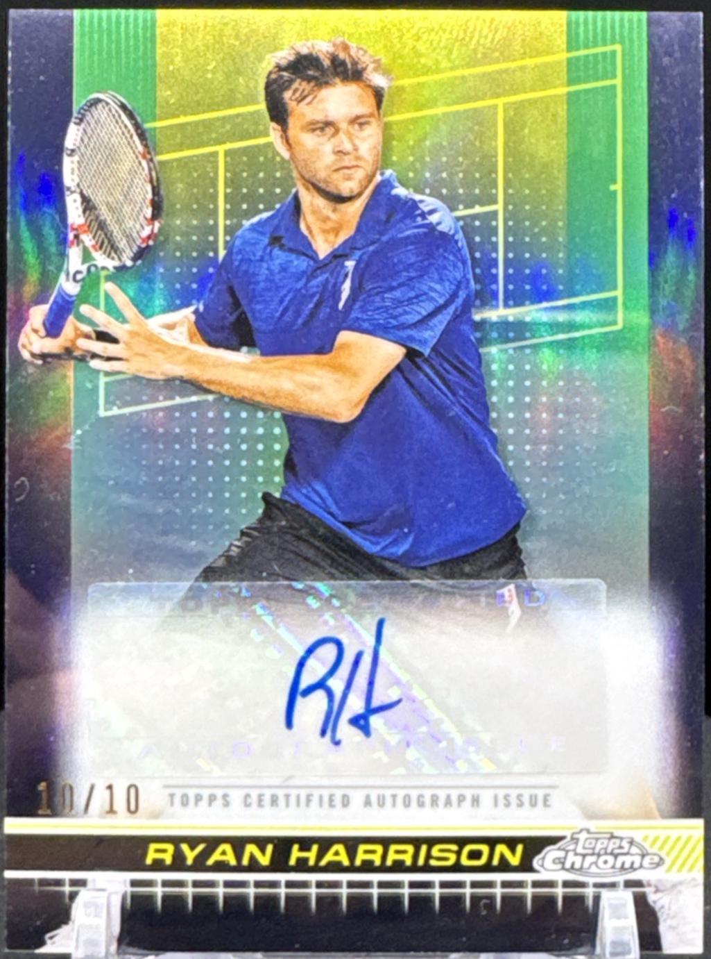 Ryan Harrison [Black Refractor] #TCA-RHN