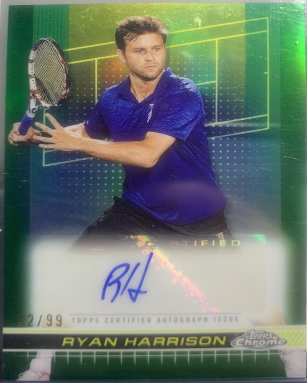 Ryan Harrison [Green Grass Court Refractor] #TCA-RHN