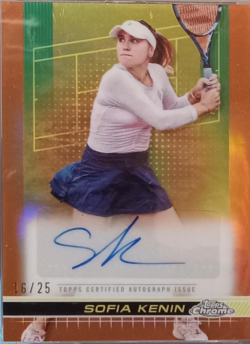 Sofia Kenin [Orange Sapphire] #TCA-SKN