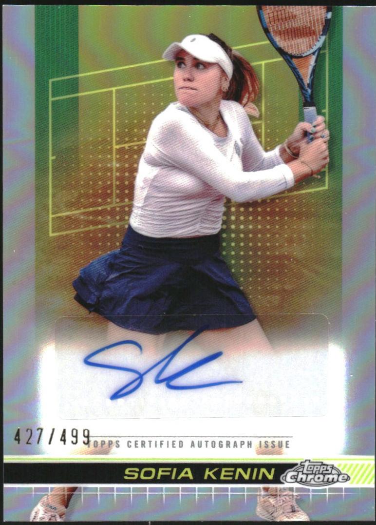 Sofia Kenin [Refractor] #TCA-SKN