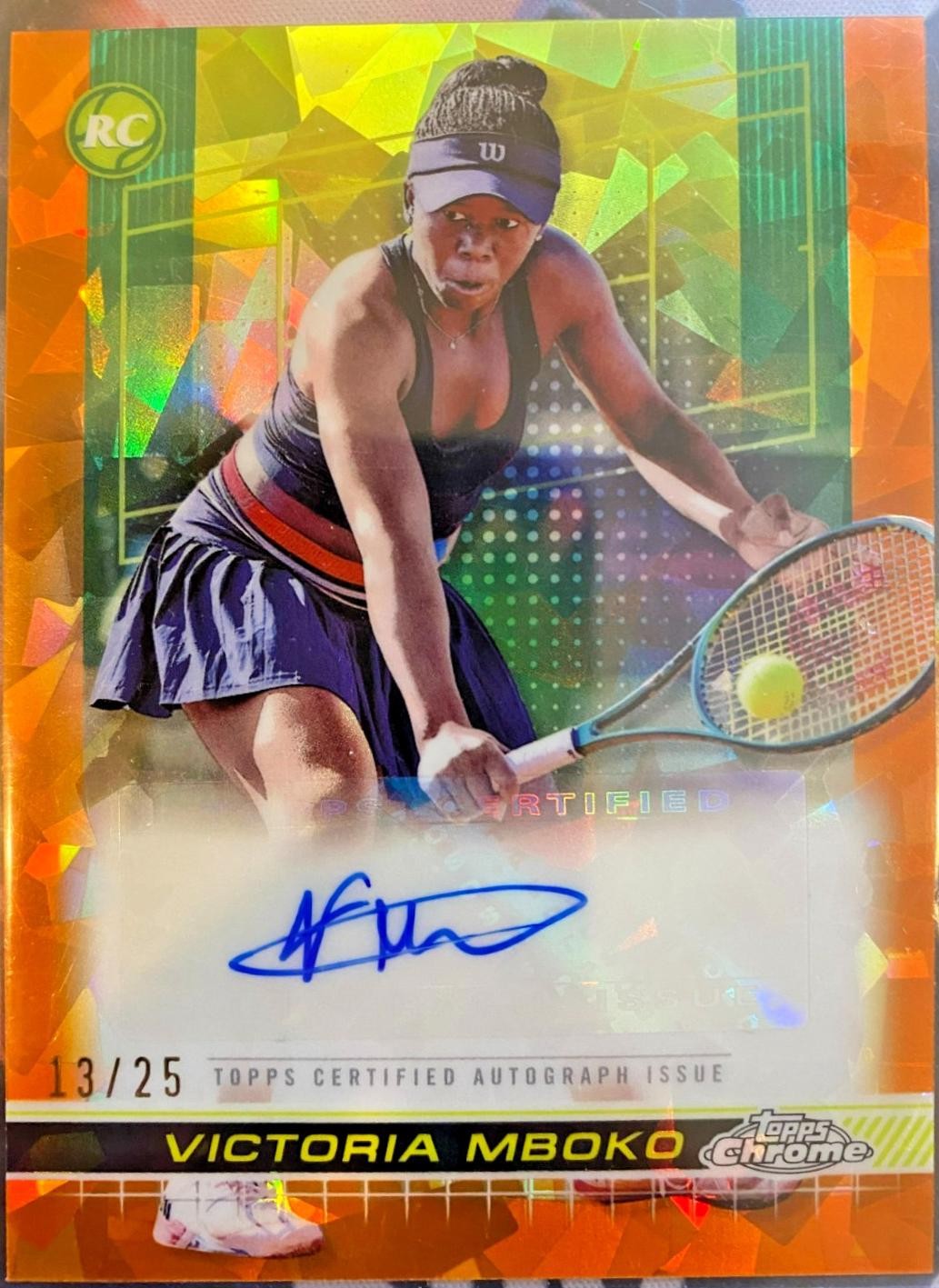 Victoria Mboko [Orange Sapphire] #TCA-VMO