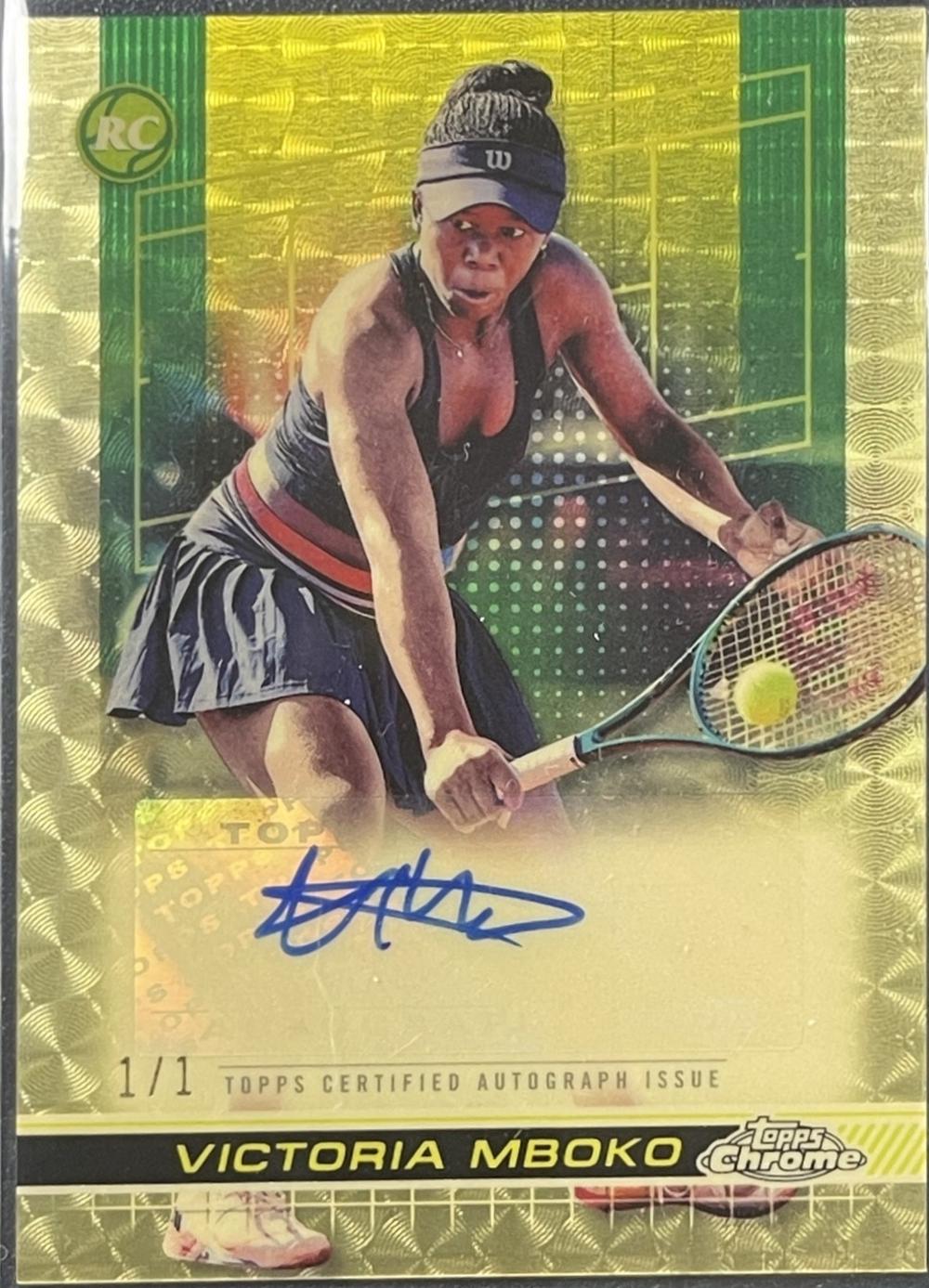 Victoria Mboko [Superfractor] #TCA-VMO
