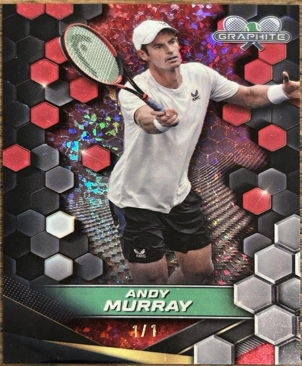Andy Murray [Red Crystalline Refractor] #19