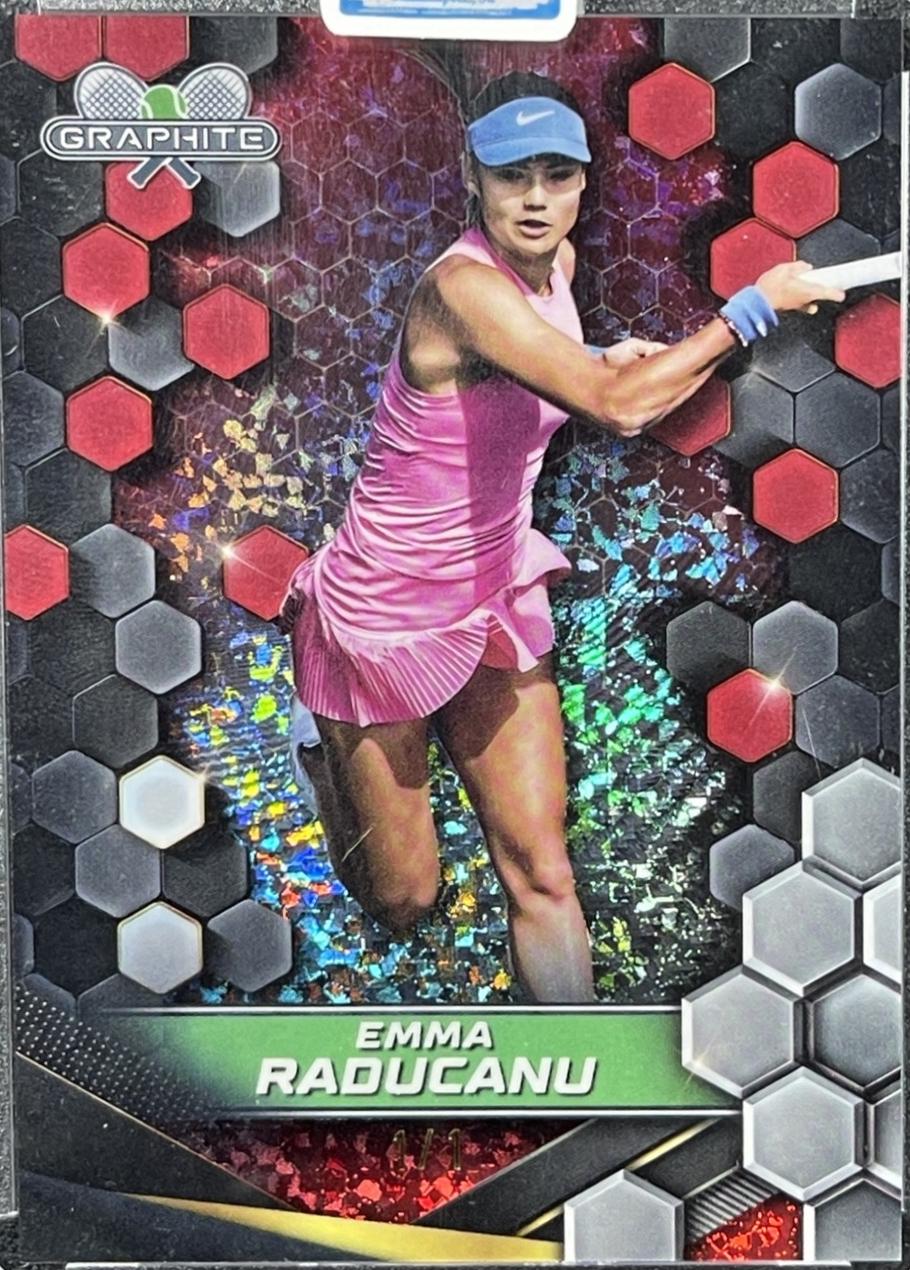 Emma Raducanu [Red Crystalline Refractor] #109