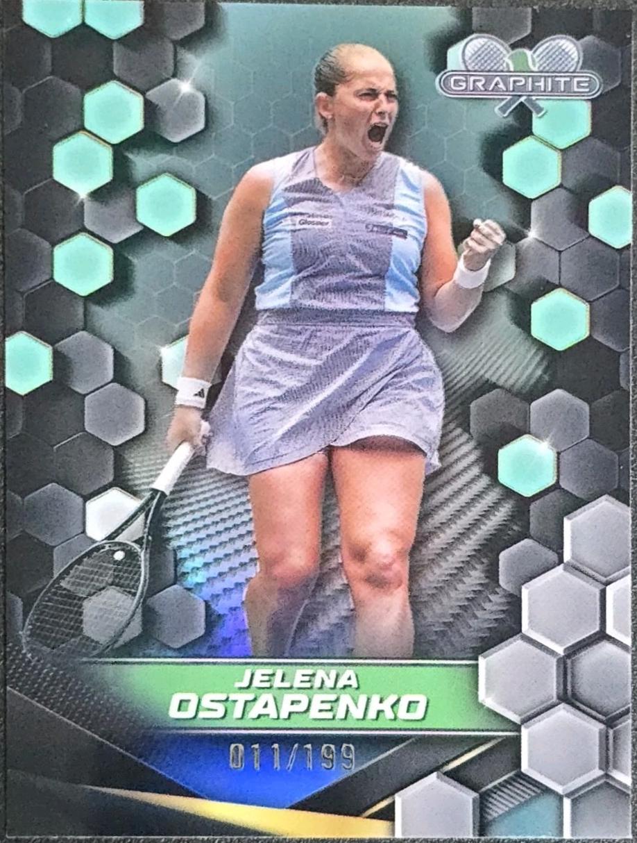 Jelena Ostapenko [Aqua Refractor] #11