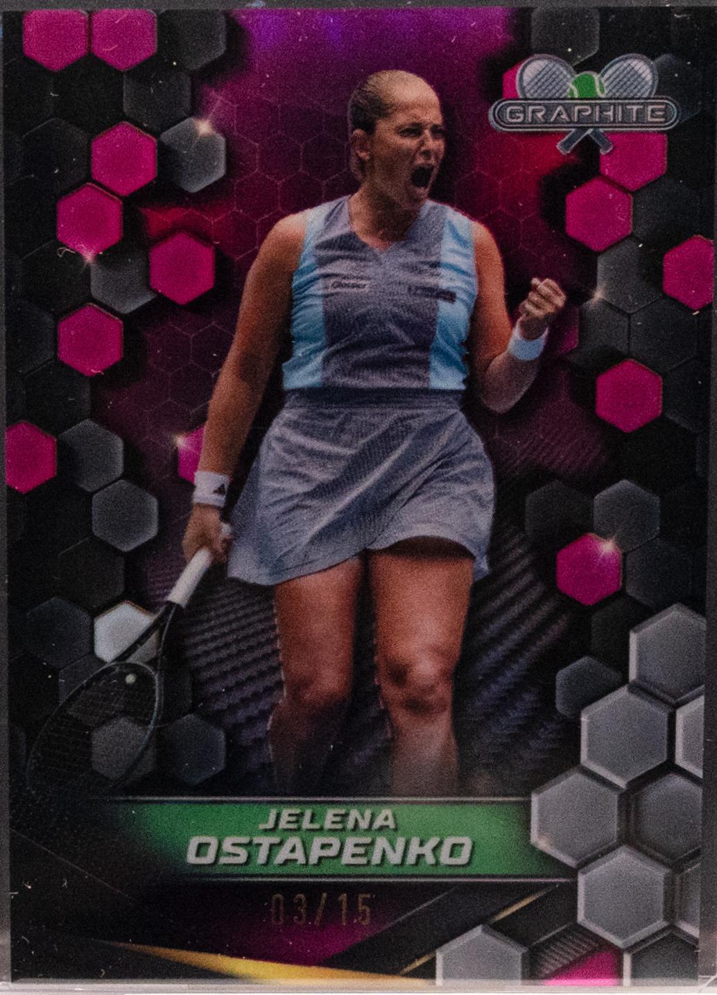 Jelena Ostapenko [Pink Refractor] #11
