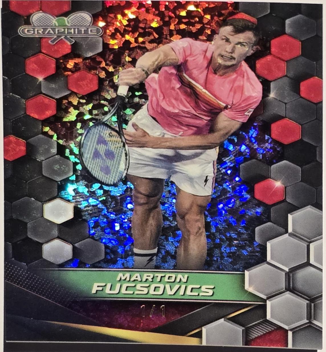 Marton Fucsovics [Red Crystalline Refractor] #185