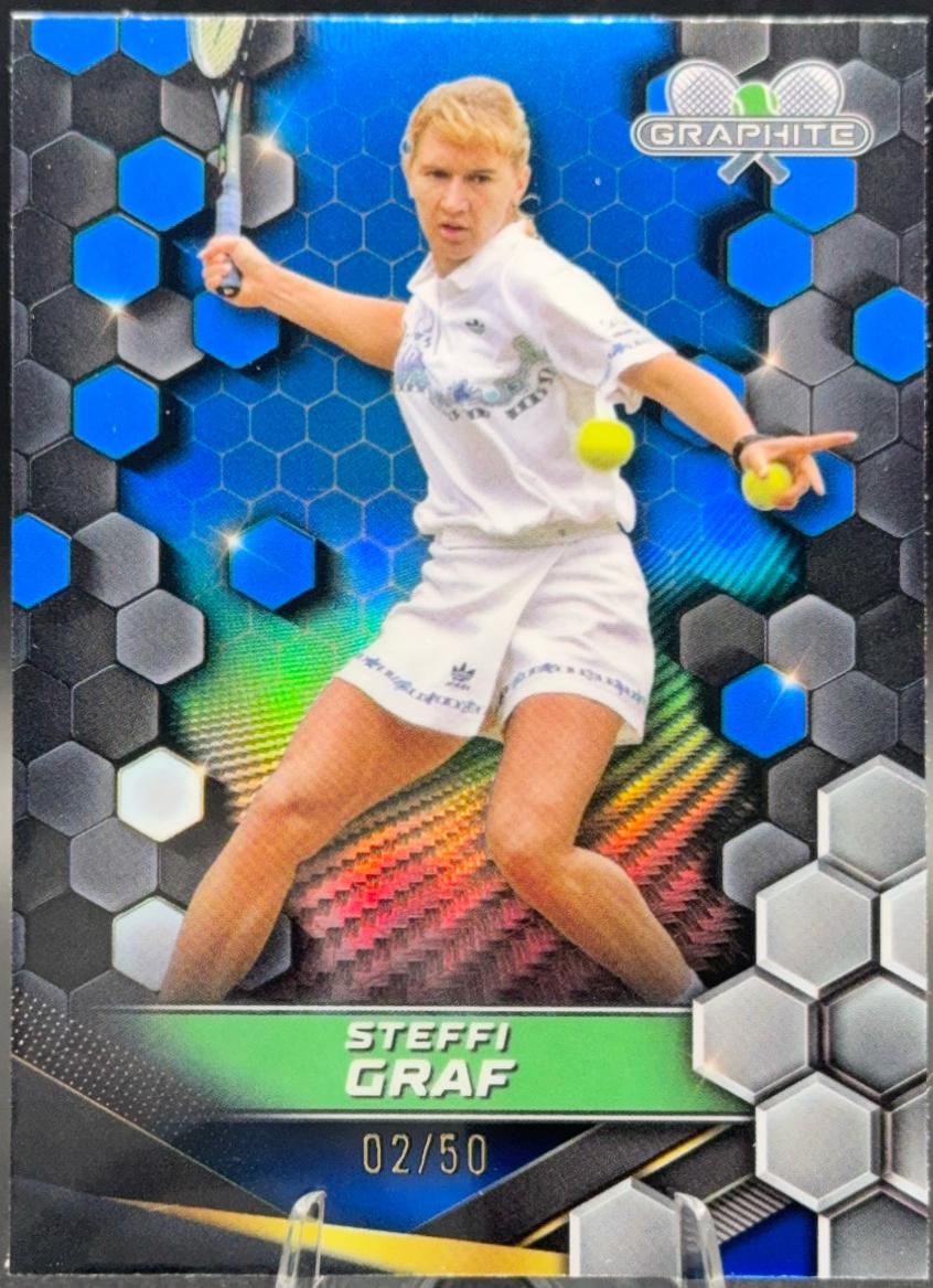 Steffi Graf [Blue Refractor] #104