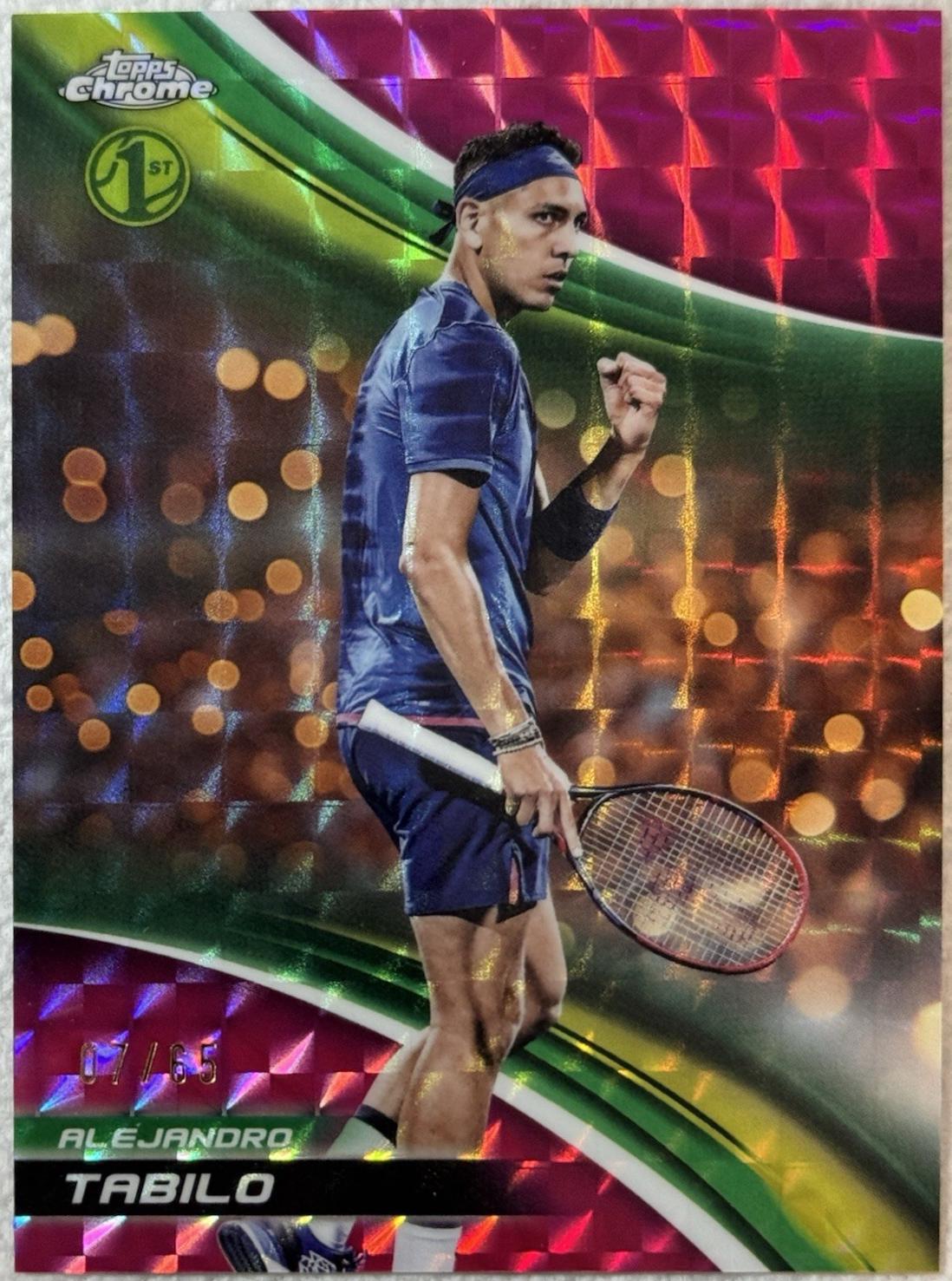 Alejandro Tabilo [Pink Geometric Refractor] #62