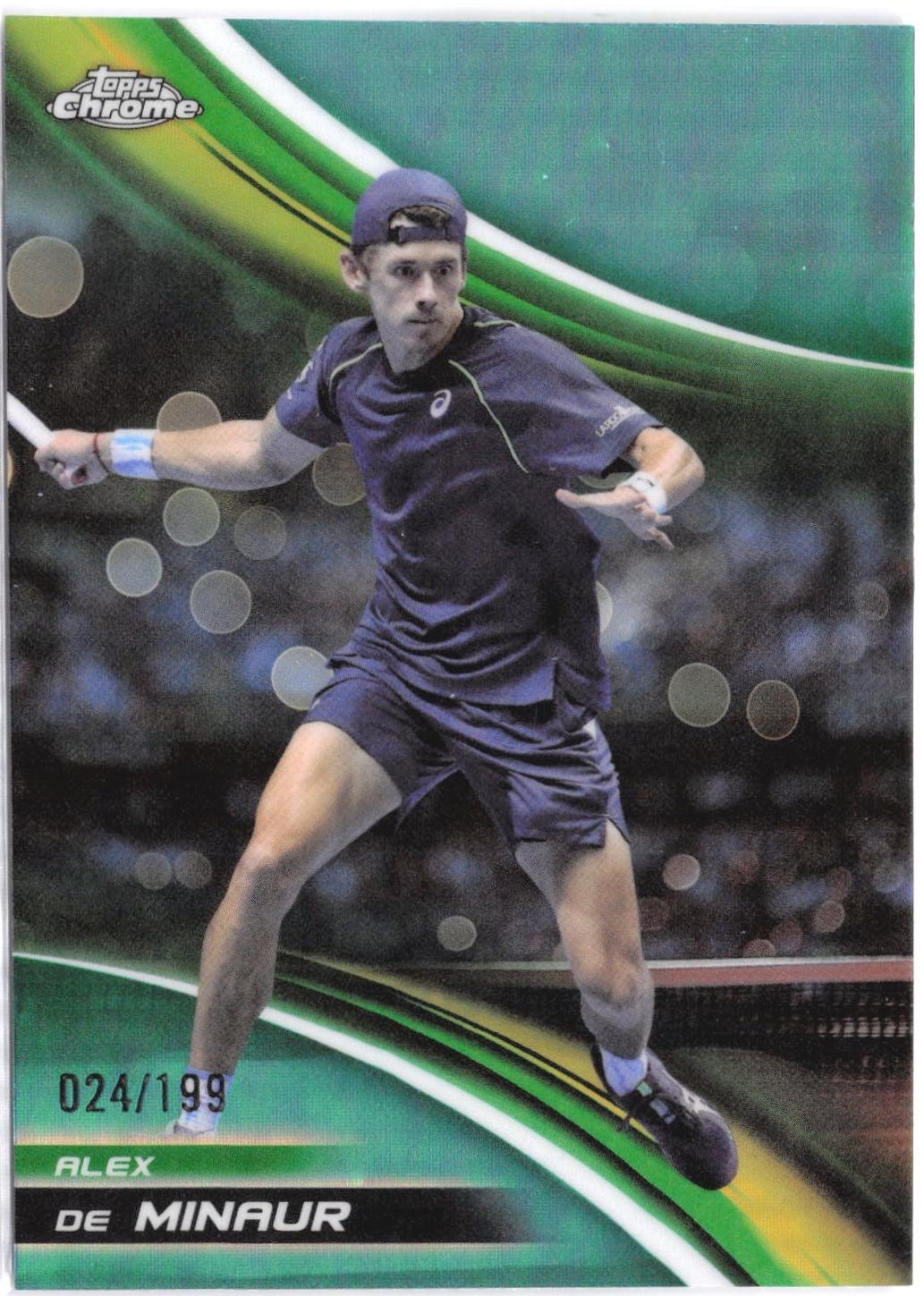Alex de Minaur [Aqua Refractor] #12