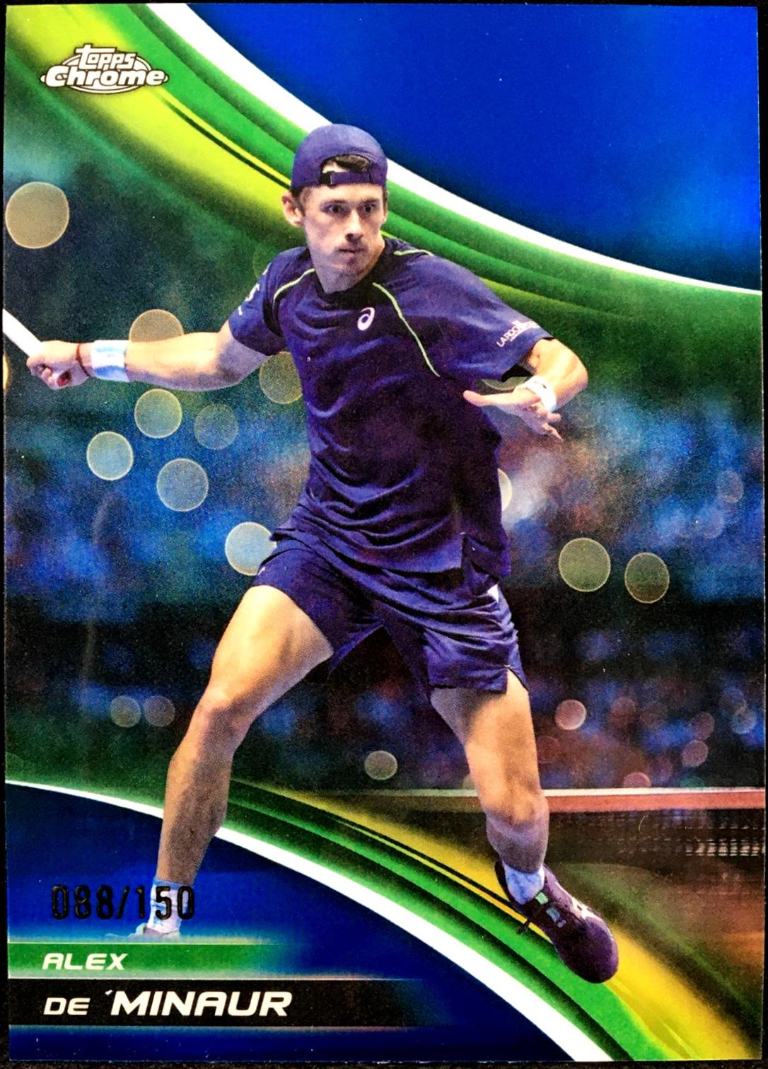 Alex de Minaur [Blue Refractor] #12