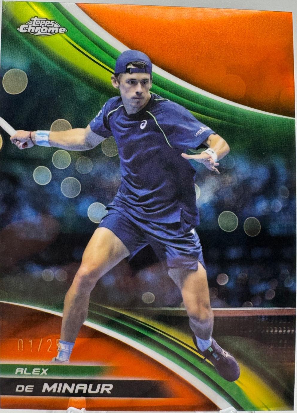 Alex de Minaur [Orange Refractor] #12