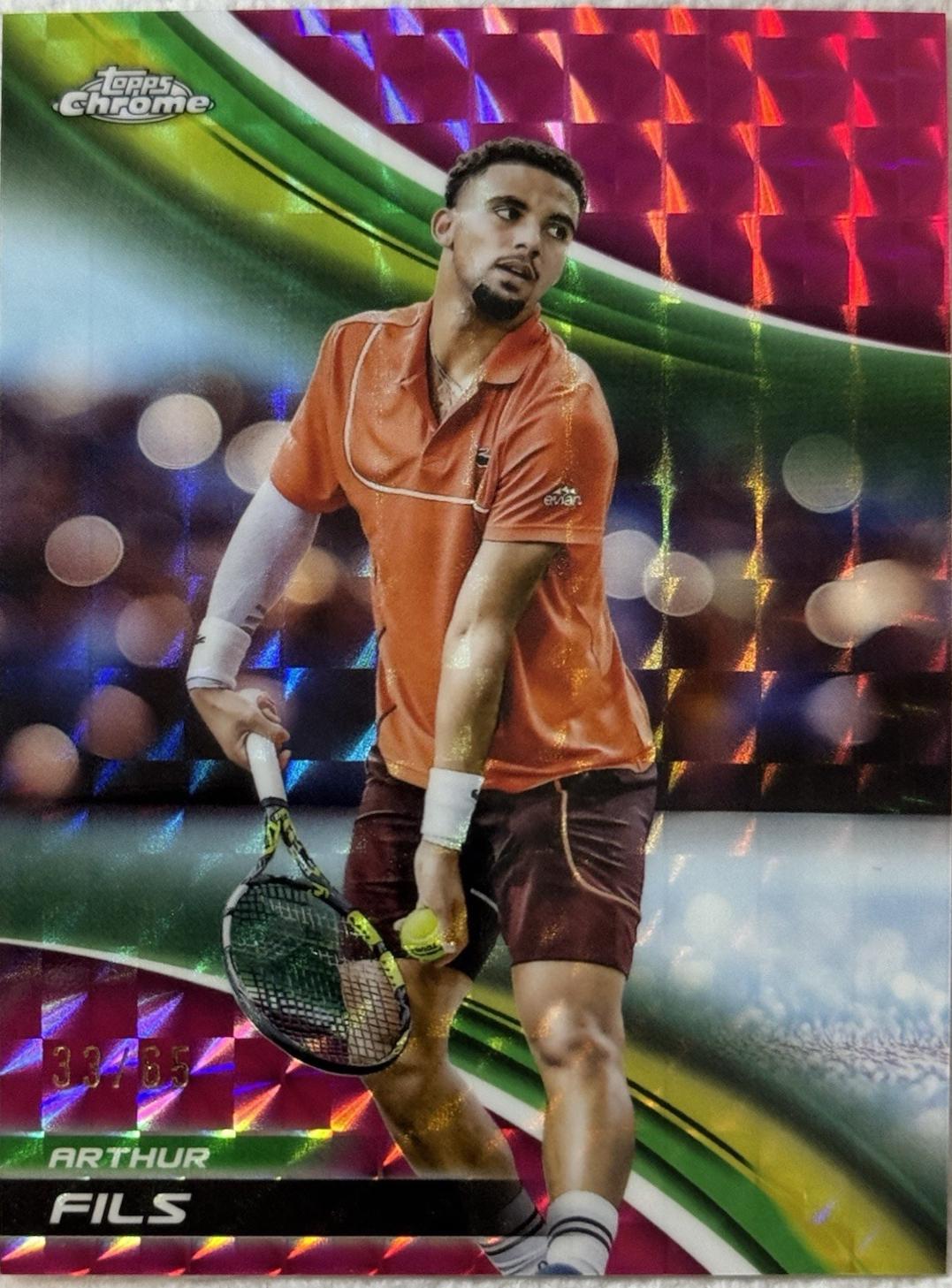 Arthur Fils [Pink Geometric Refractor] #32