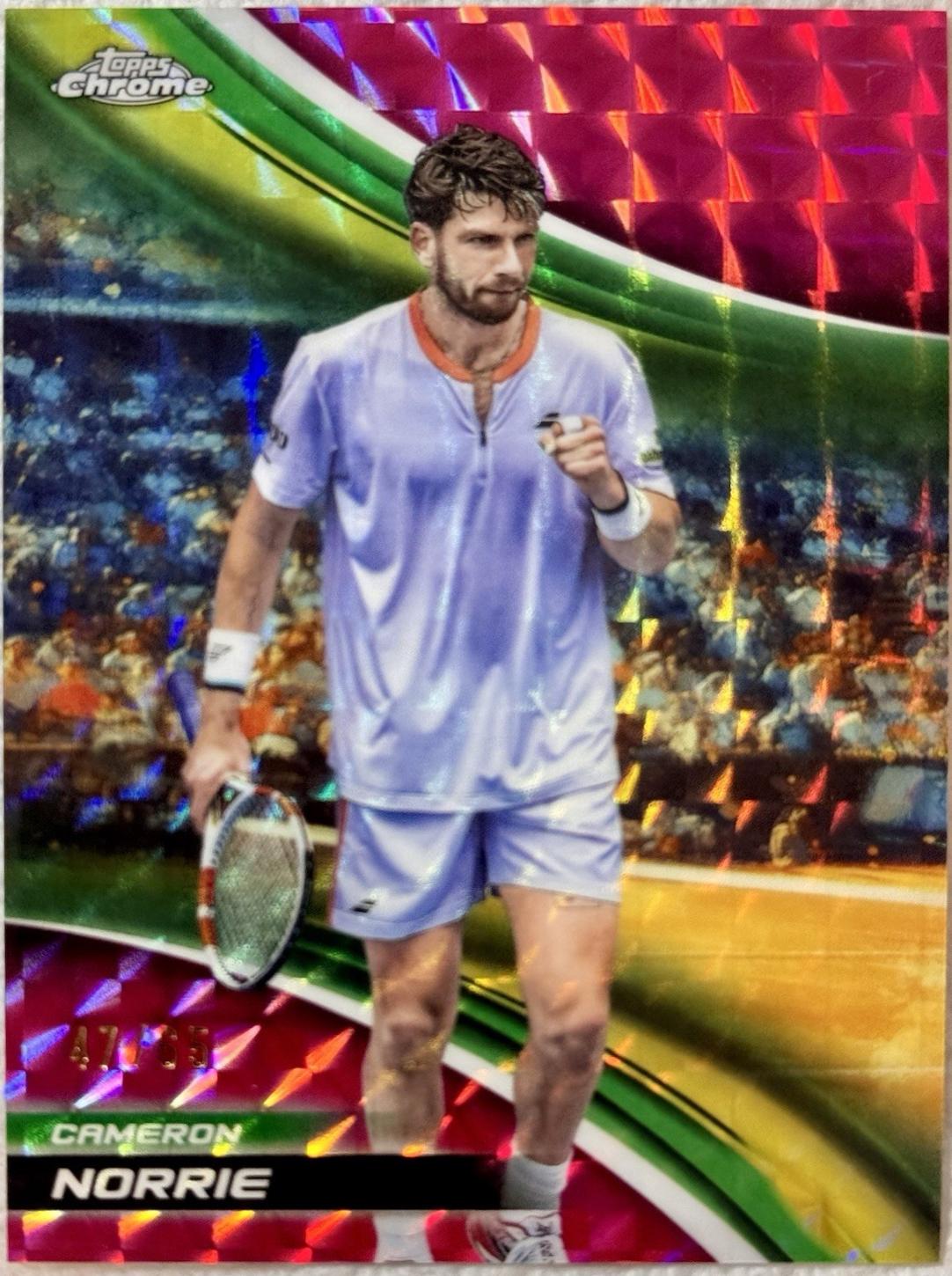 Cameron Norrie [Pink Geometric Refractor] #77
