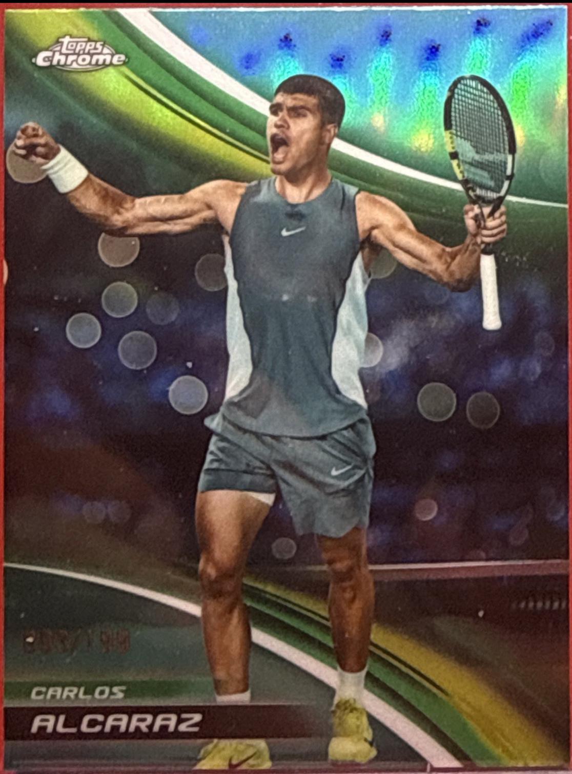 Carlos Alcaraz [Aqua Refractor] #1