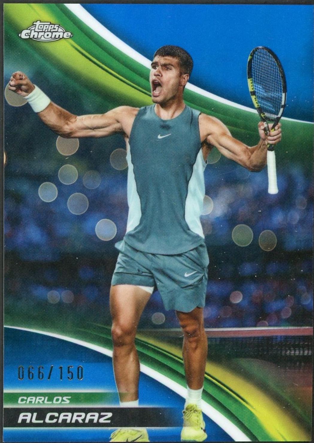 Carlos Alcaraz [Blue Refractor] #1