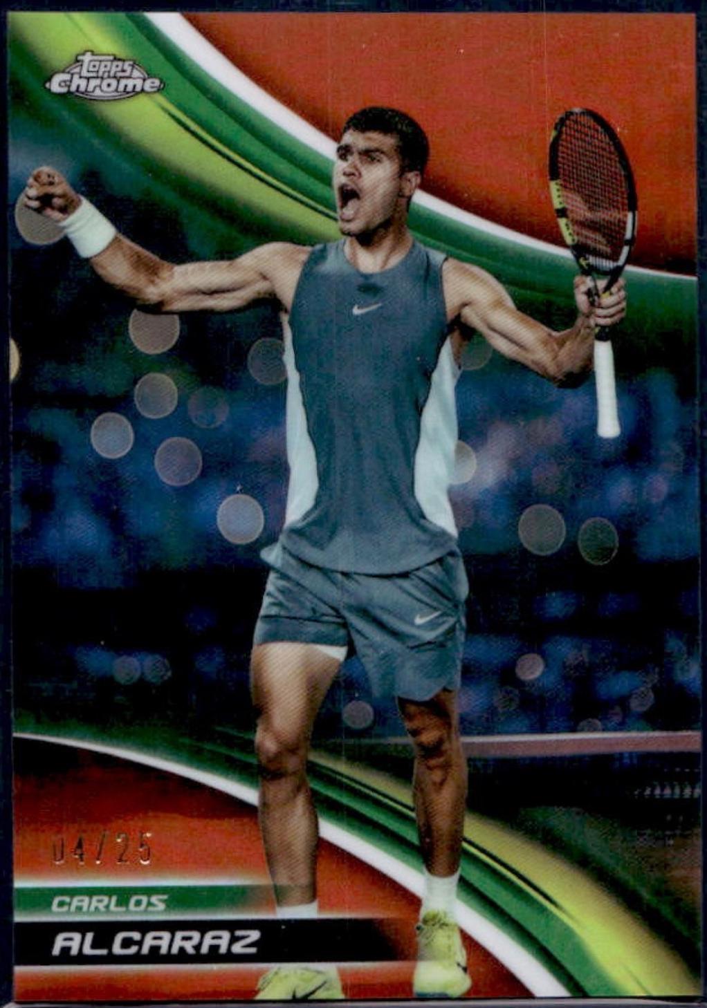 Carlos Alcaraz [Orange Refractor] #1