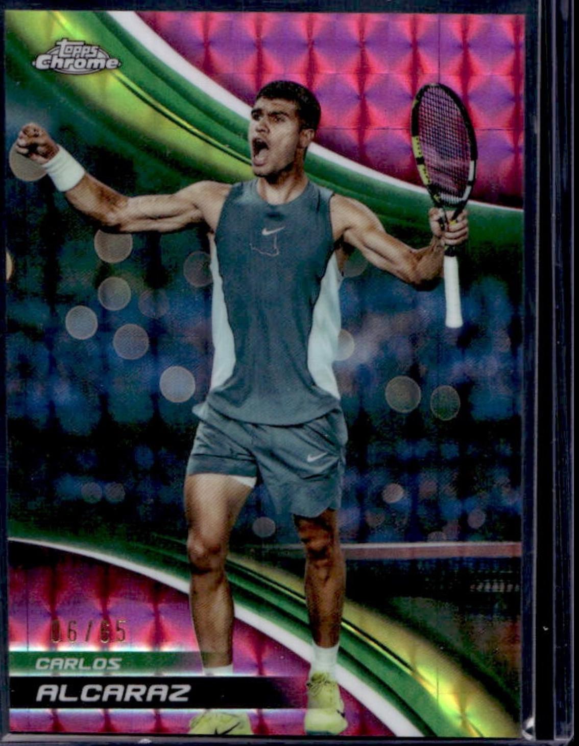Carlos Alcaraz [Pink Geometric Refractor] #1