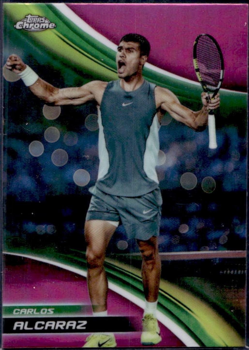 Carlos Alcaraz [Pink Refractor] #1