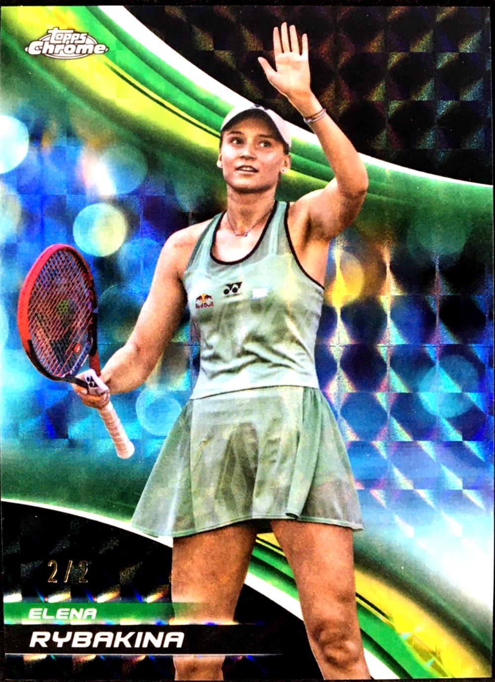 Elena Rybakina [Black Geometric Refractor] #4