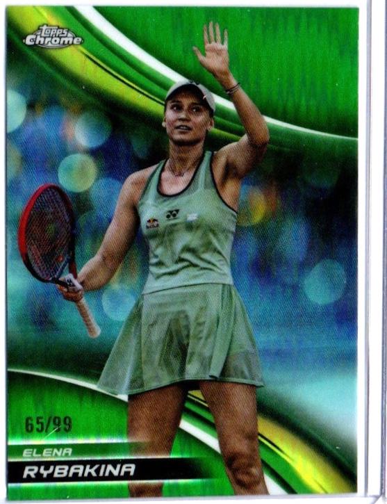 Elena Rybakina [Green Refractor] #4