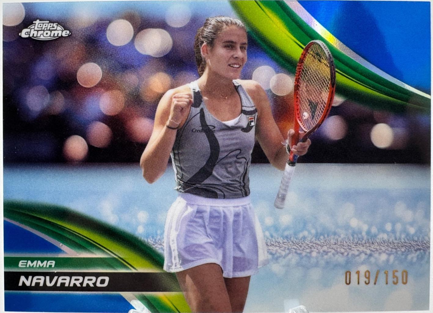 Emma Navarro [Blue Refractor] #10