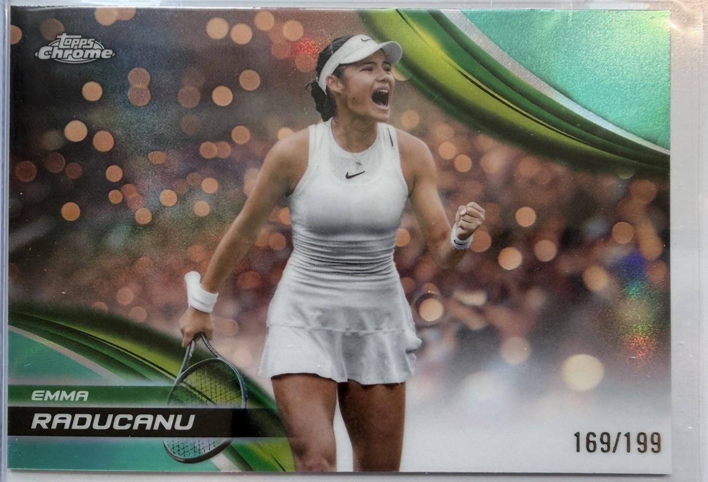 Emma Raducanu [Aqua Refractor] #79