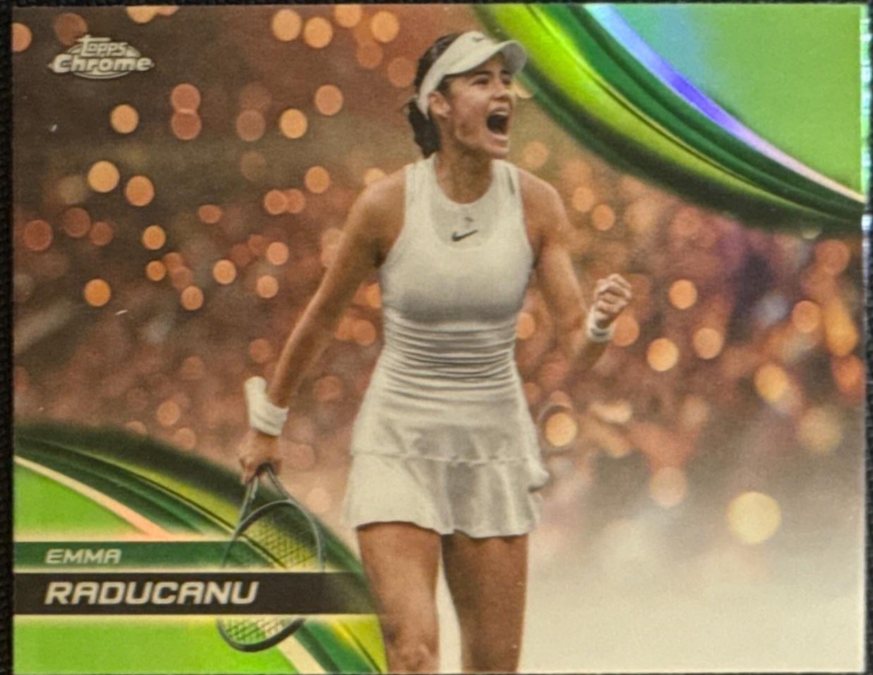 Emma Raducanu [Lime Green Refractor] #79