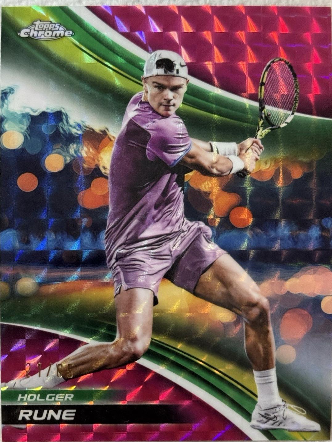 Holger Rune [Pink Geometric Refractor] #20