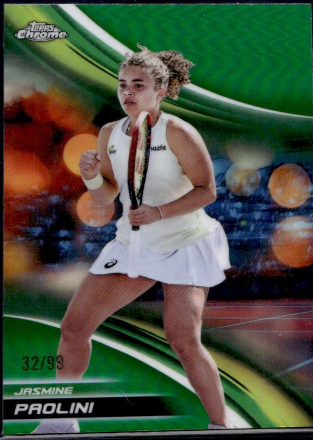 Jasmine Paolini [Green Refractor] #6