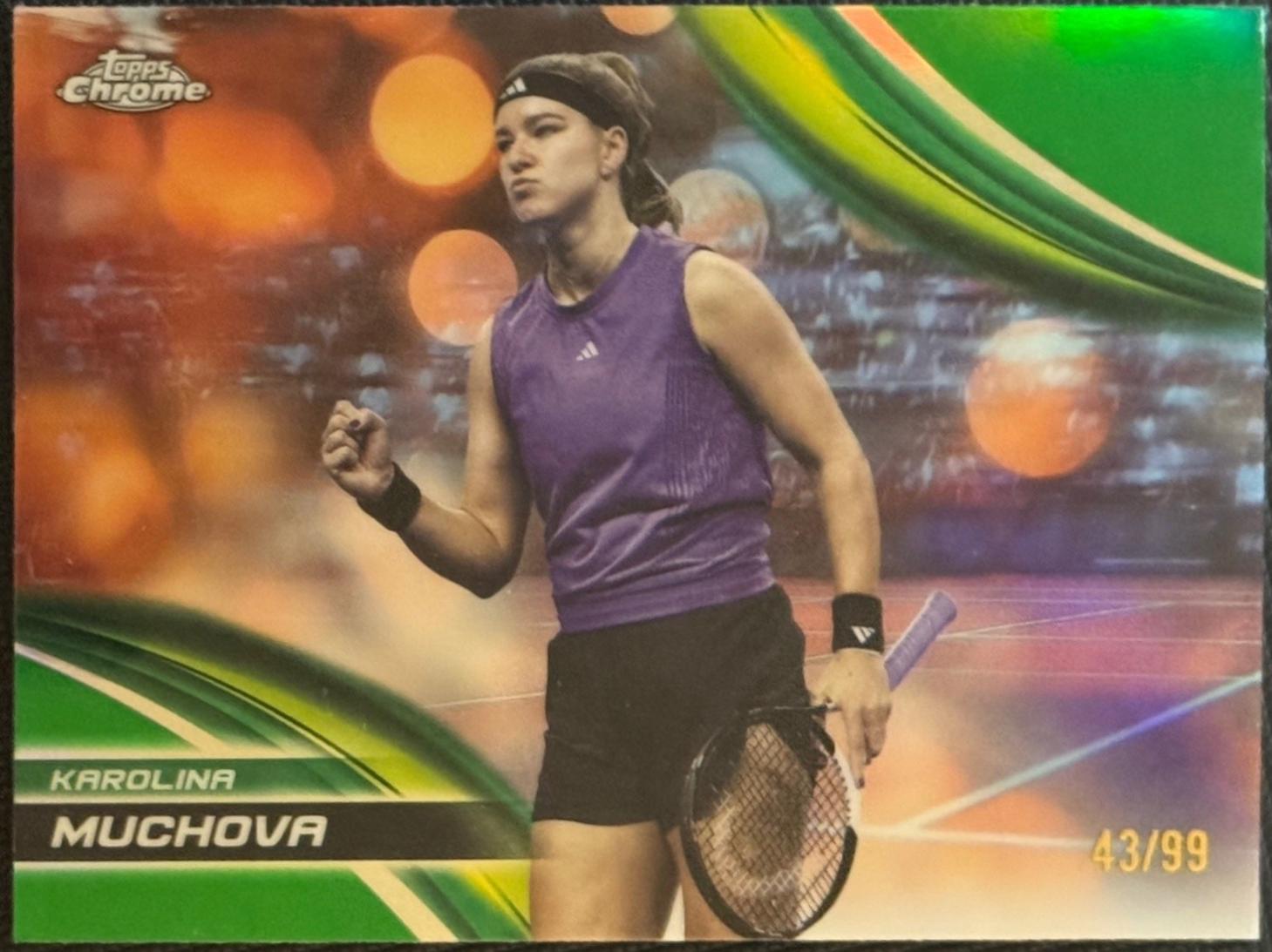Karolina Muchova [Green Refractor] #39