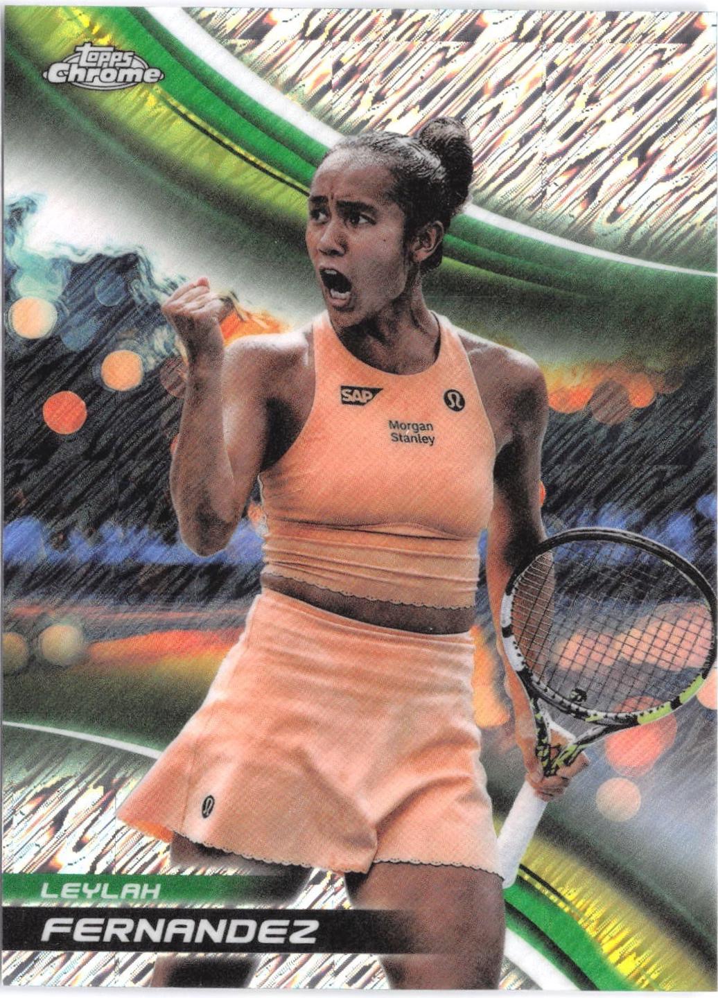 Leylah Fernandez [Shimmer Refractor] #53