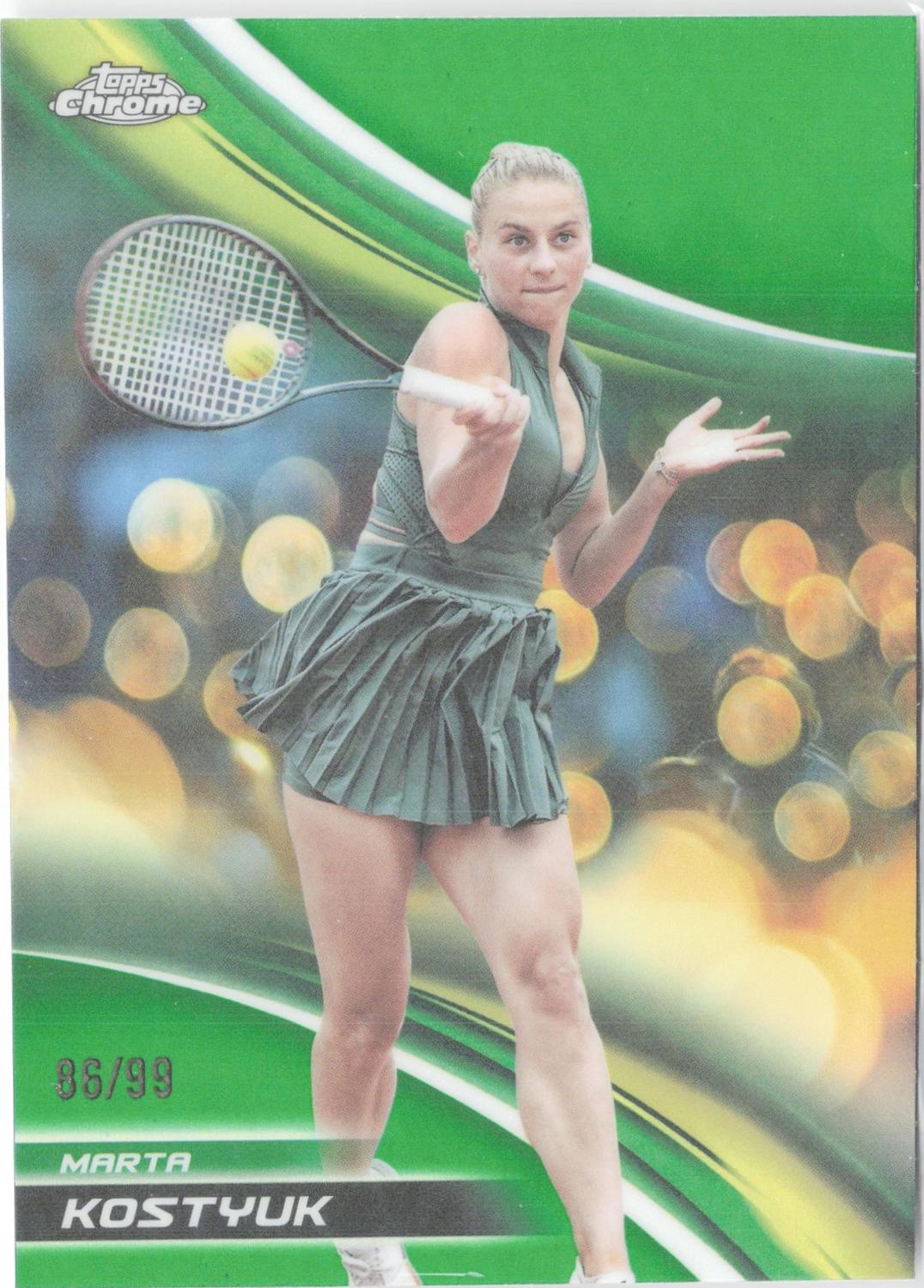 Marta Kostyuk [Green Refractor] #29