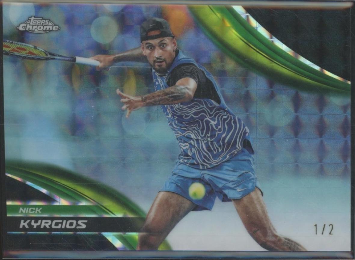 Nick Kyrgios [Black Geometric Refractor] #215