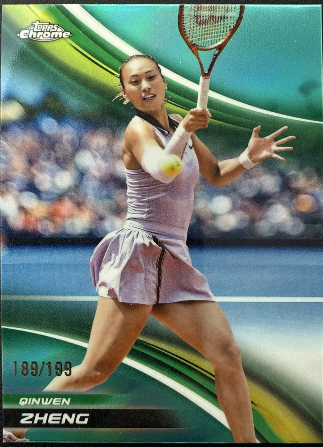 Qinwen Zheng [Aqua Refractor] #8