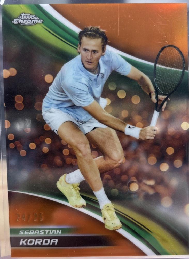 Sebastian Korda [Orange Refractor] #35