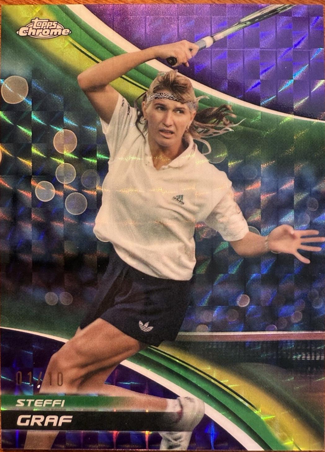 Steffi Graf [Purple Geometric Refractor] #245