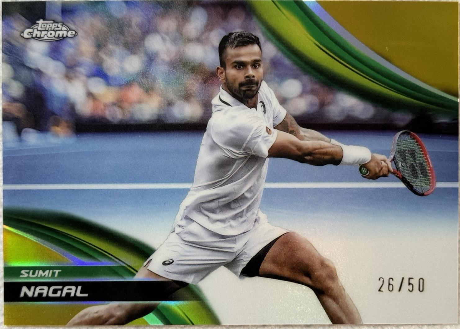 Sumit Nagal [Gold Refractor] #108
