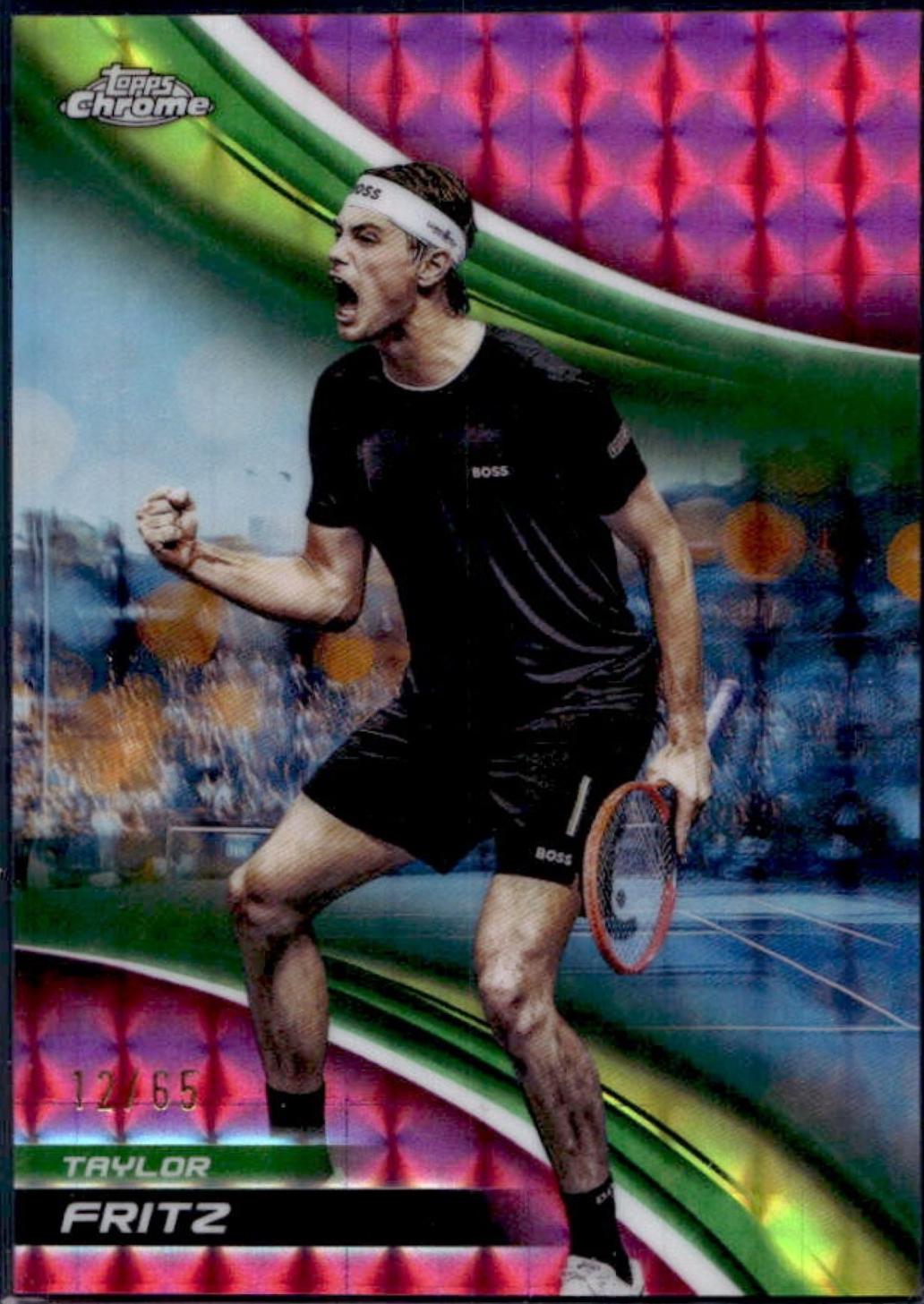 Taylor Fritz [Pink Geometric Refractor] #5