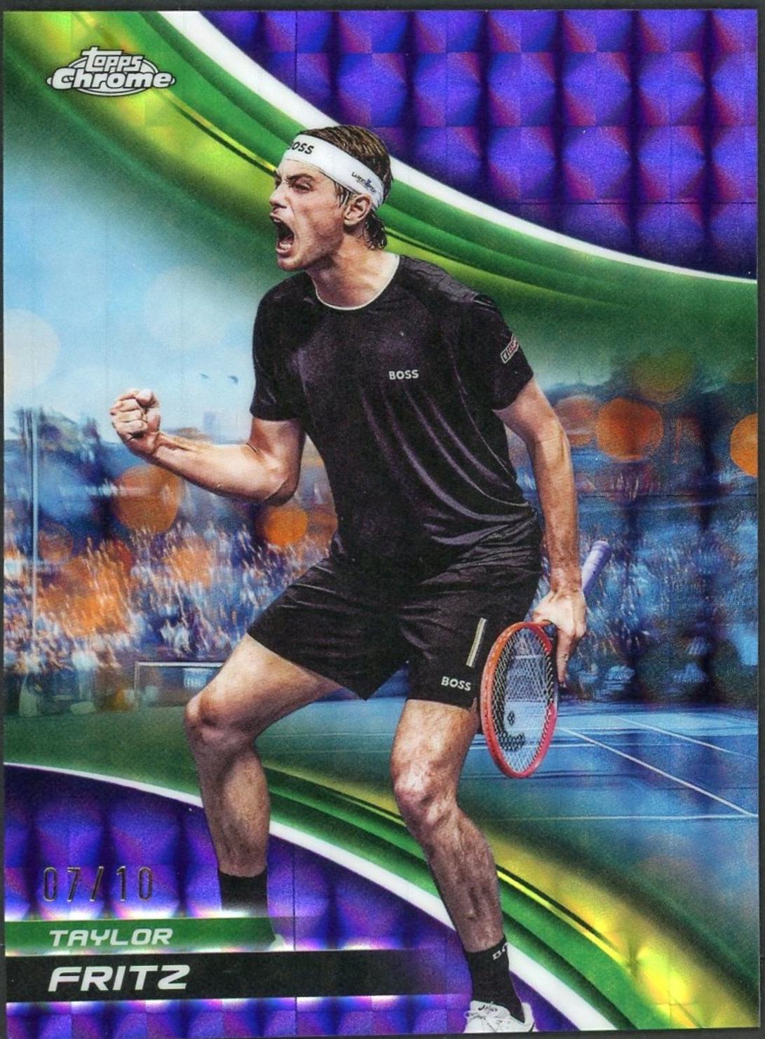 Taylor Fritz [Purple Geometric Refractor] #5