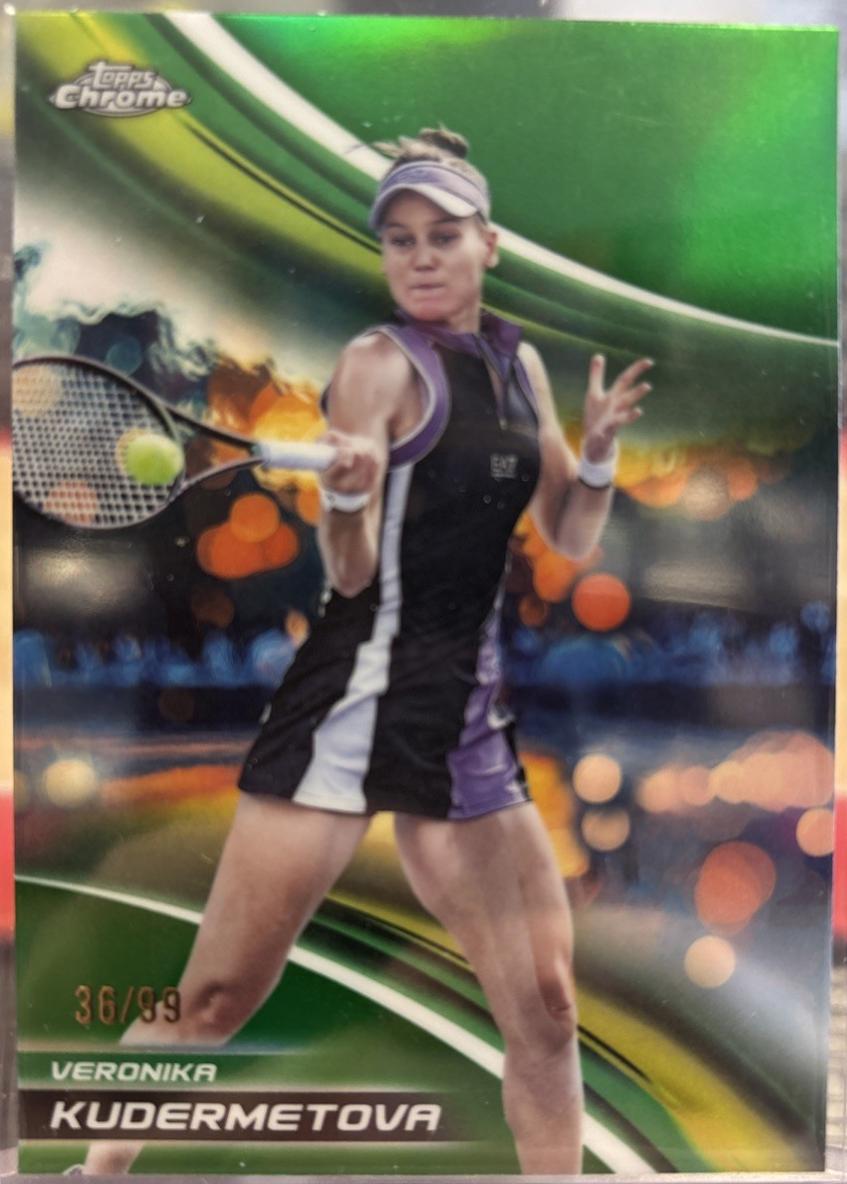 Veronika Kudermetova [Green Refractor] #86