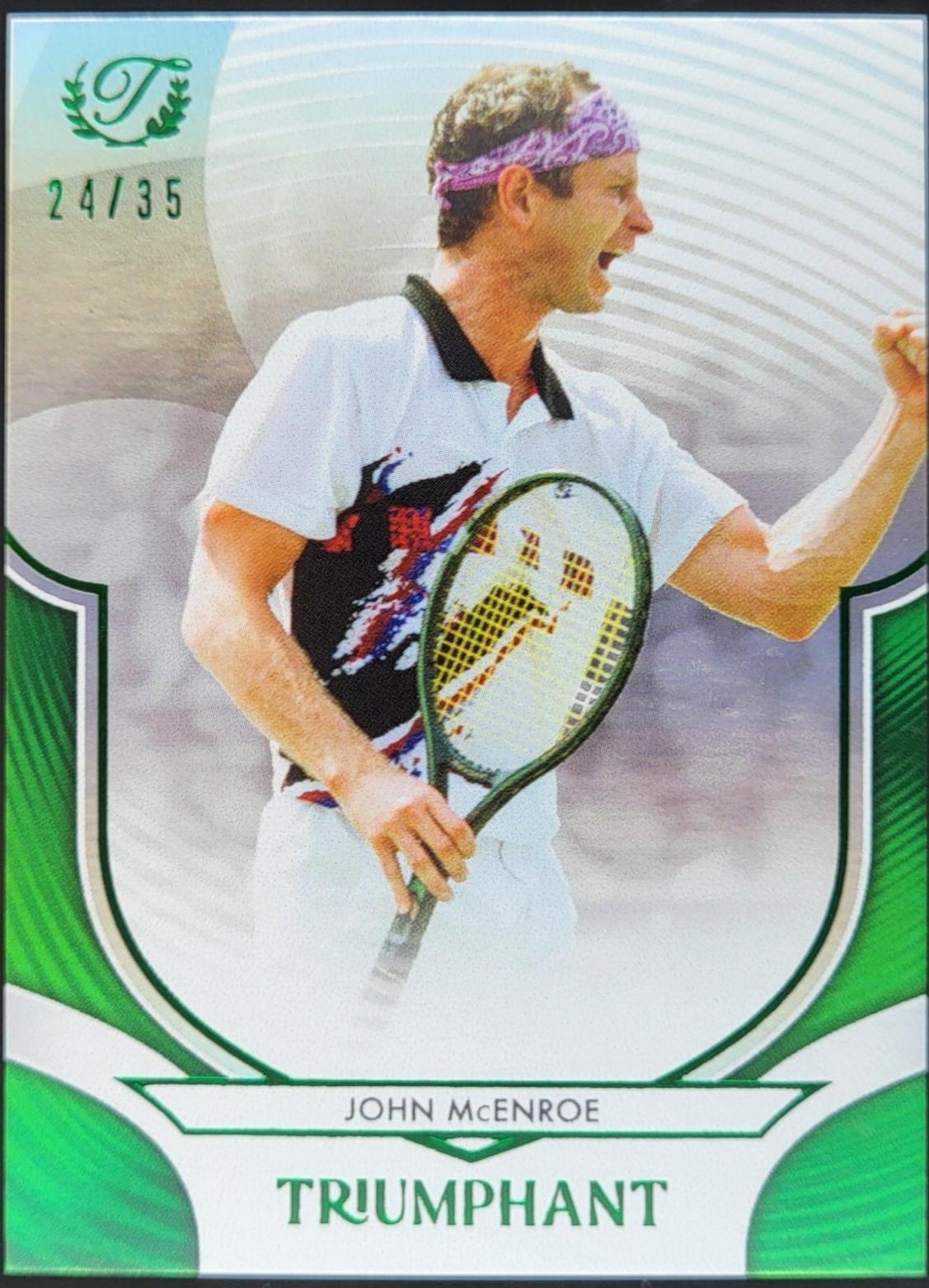 John McEnroe [Green Foil] #11