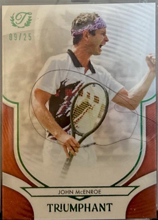 John McEnroe [Orange Foil] #11